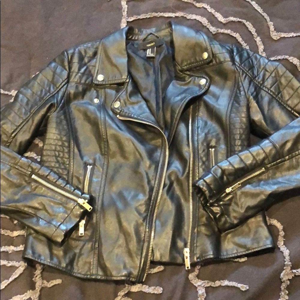Leather jacket
